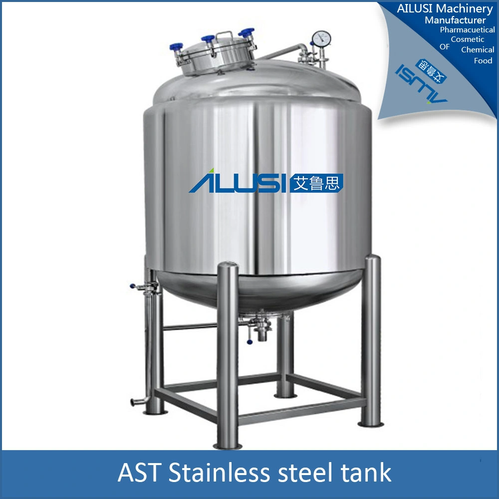 Cosmetic SUS Pressurized Tanks with Viscosity Cream/Lotion/Gel/Paste Stainless Steel Storage Tank